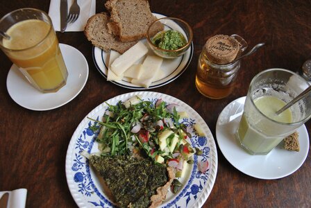 Lunch vegetarian vegetables
