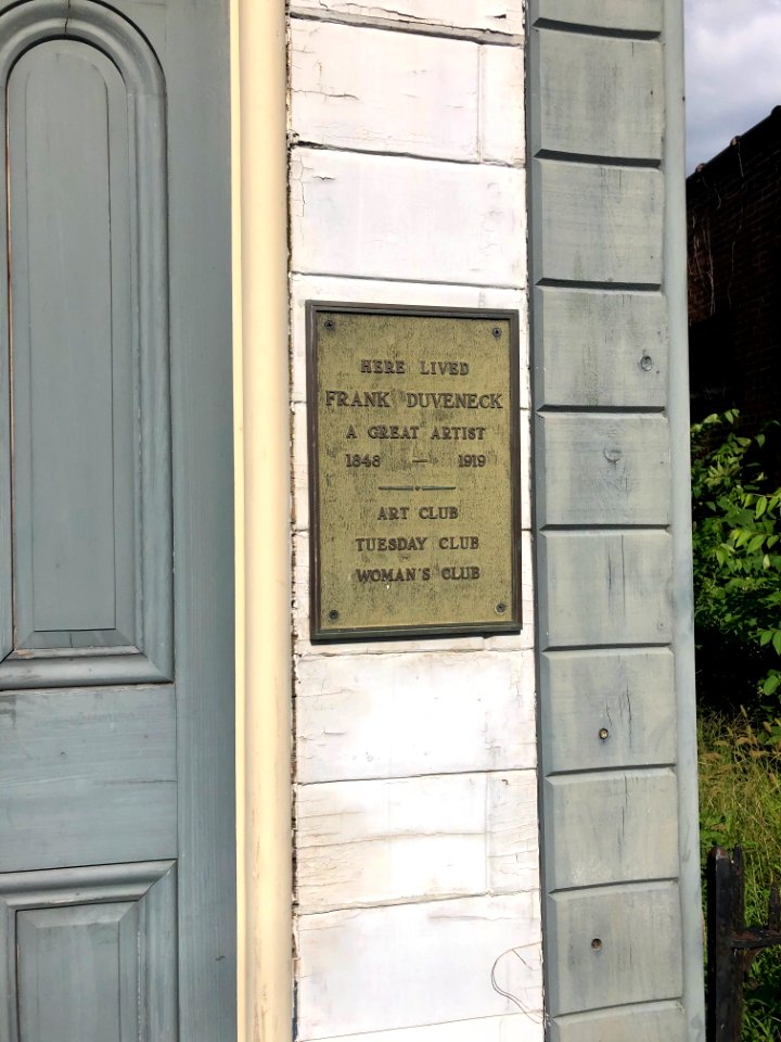 Frank Duveneck House and Studio, Greenup Street, Eastside,… 