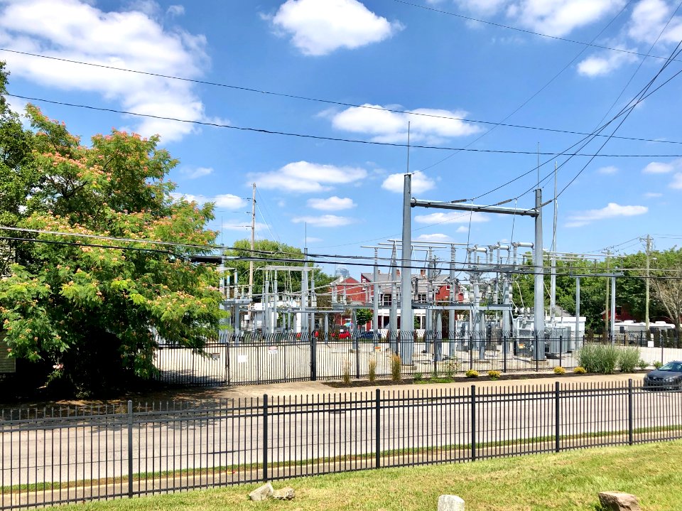 Power Substation from Linden Grove Cemetery, Westside, Cov… 