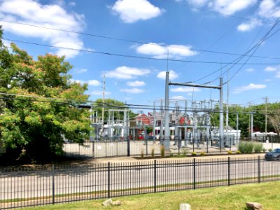 Power Substation from Linden Grove Cemetery, Westside, Cov… 