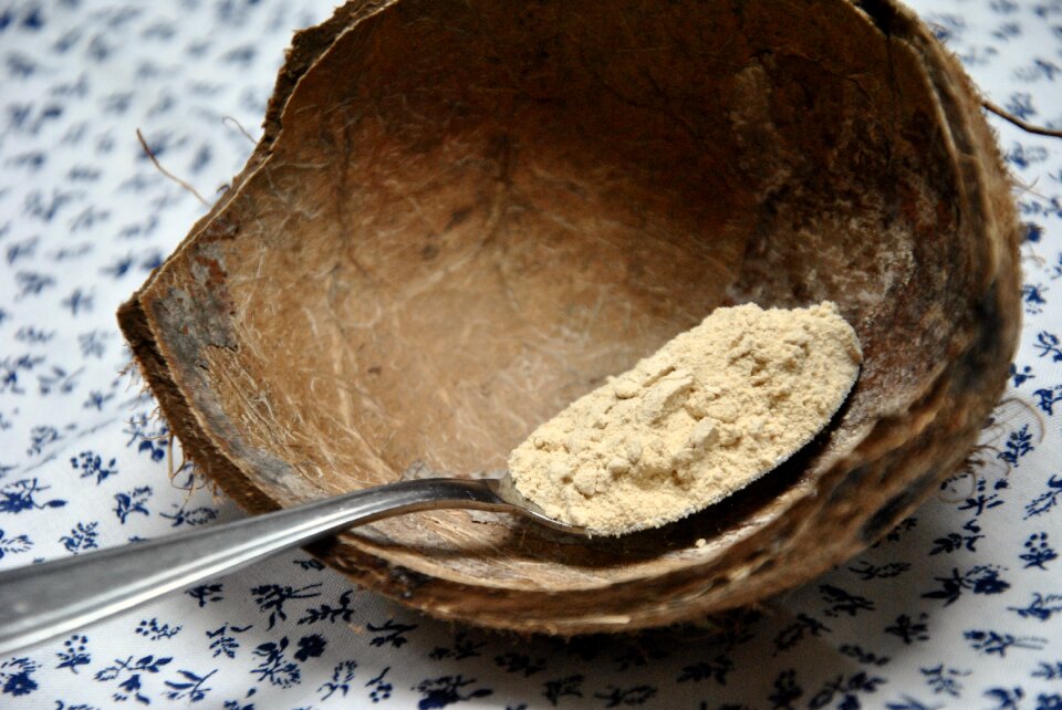 Macapoeder spoon coconut