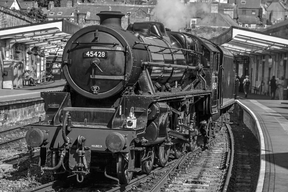 England old black and white