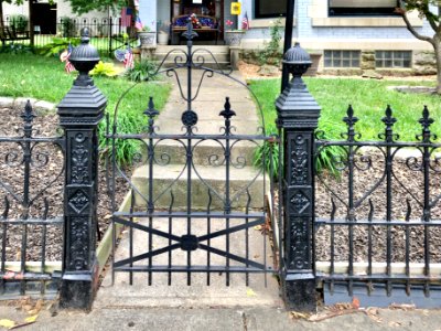 Stewart Iron Works Gate, Scott Boulevard, Helentown, Covin… 