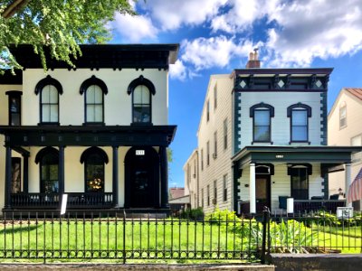 Henry Ranshaw House and Barney Klausing House, 6th Street,… 