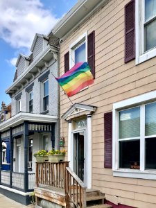Pride Flag, Holman Street, Westside, Covington, KY 