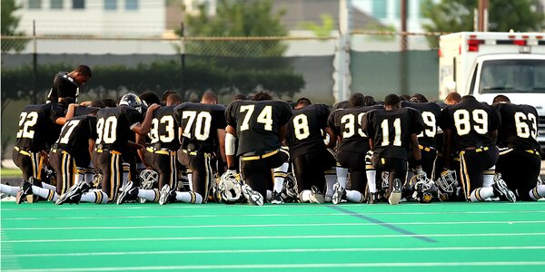 Team football field sport