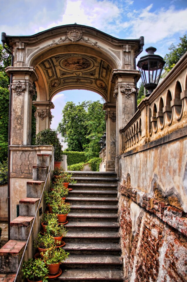 Velka fürstenberska zahrada fürstenberg garden prague