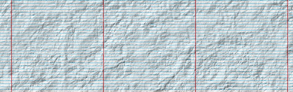 Lined paper paper crumpled