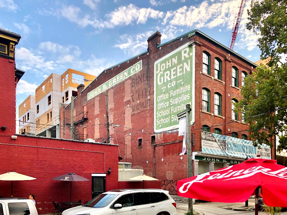 John R. Green Building, 6th Street, Mainstrasse Village, C… 