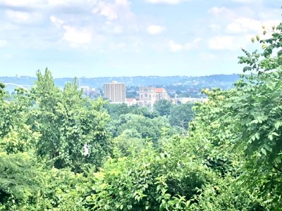 View from the Garden of Hope, Peaselburg, Covington, KY 