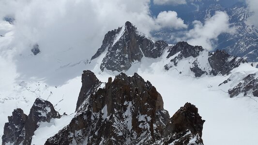 Mountains alpine alpinism photo