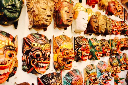 Costume decoration color