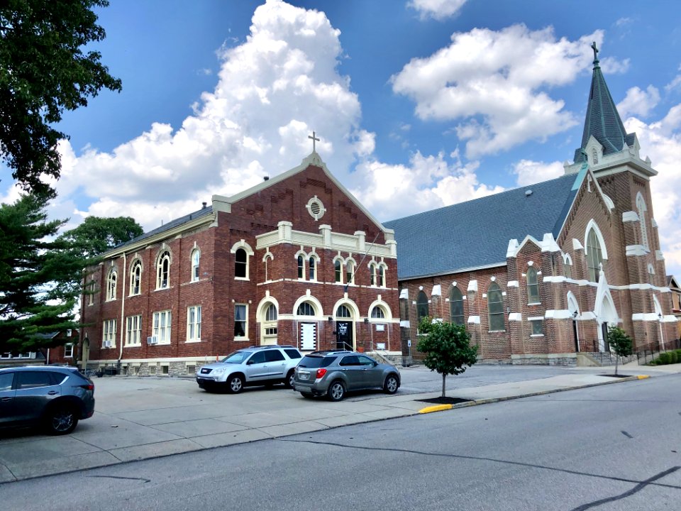 St. James Catholic Church and School, Oak Street, Ludlow, … 