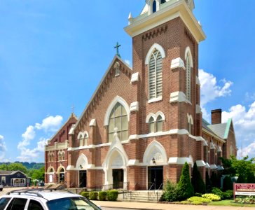 St. James Catholic Church and School, Oak Street, Ludlow, … 