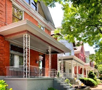 Washington Avenue, East Row Historic District, Gateway, Ne… 