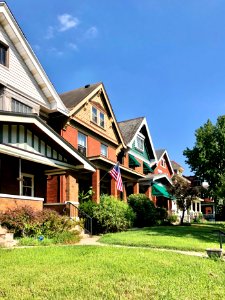 Linden Street, East Row Historic District, Gateway, Newpor… 