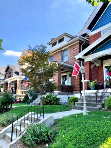 Oak Street, East Row Historic District, Gateway, Newport, … 