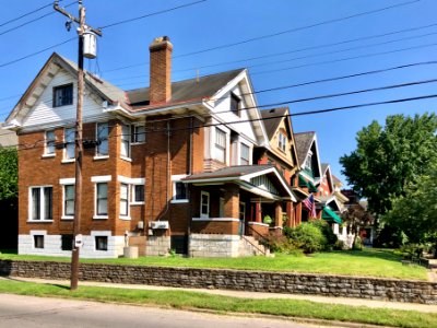 Linden Street, East Row Historic District, Gateway, Newpor… 