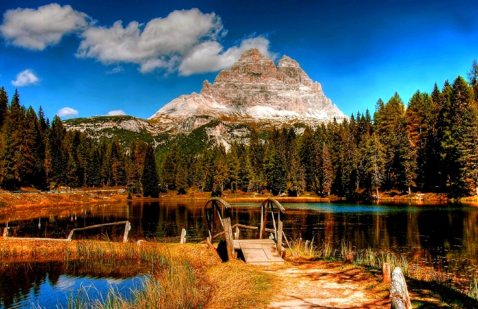 South tyrol hiking alpine