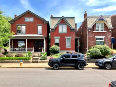 Washington Avenue, East Row Historic District, Gateway, Ne… 