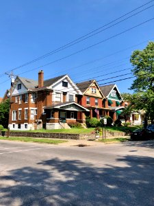 Linden Street, East Row Historic District, Gateway, Newpor… 