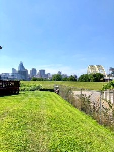 Cincinnati Skyline from 2nd Street, Mansion Hill, Newport,… 