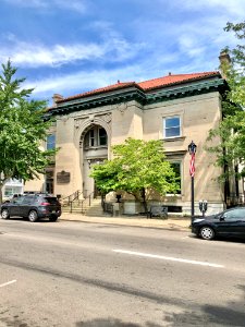 Old Newport Carnegie Library (Carnegie Hall), Monmouth Str… 