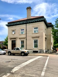 Old Newport Carnegie Library (Carnegie Hall), Monmouth Str… 