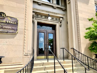 Old Newport Carnegie Library (Carnegie Hall), Monmouth Str… 
