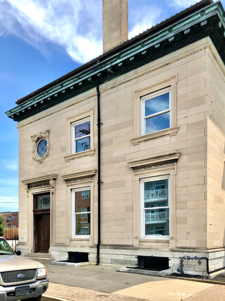 Old Newport Carnegie Library (Carnegie Hall), Monmouth Str… 