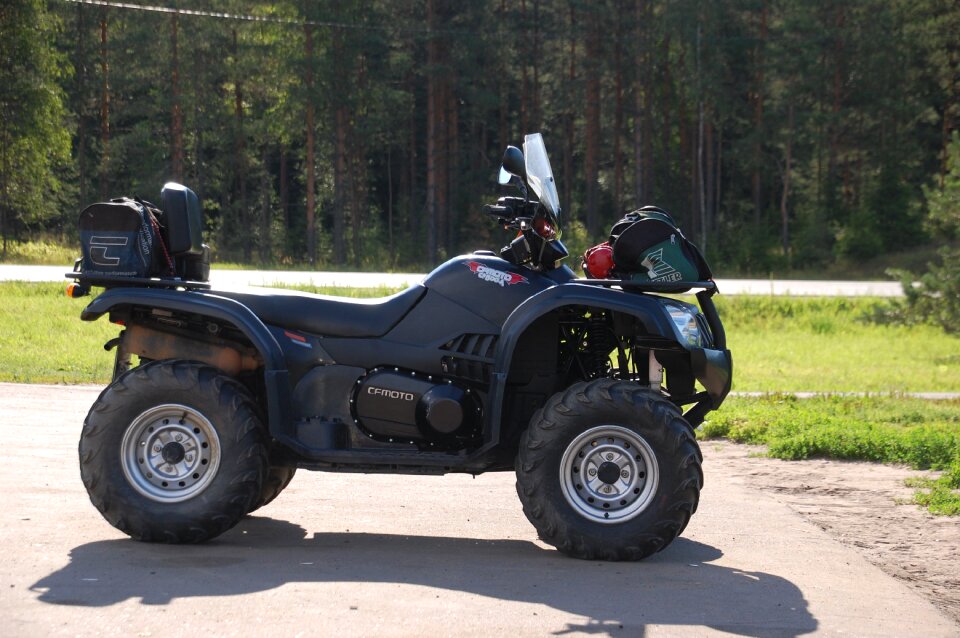 Road summer means of transportation