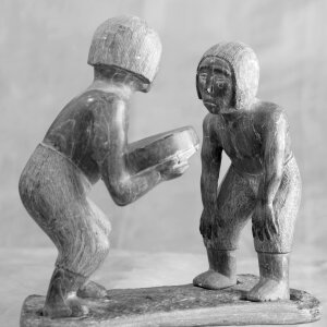 Figure culture drum dance