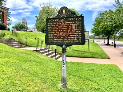 Historical Marker, Thompson (Southgate) House, 3rd Street,… 