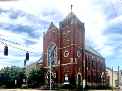 Old Salem Methodist Episcopal Church (Stained Glass Theatr… 