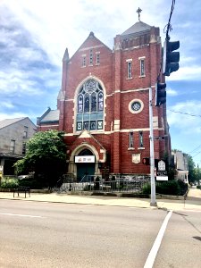 Old Salem Methodist Episcopal Church (Stained Glass Theatr… 