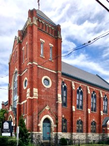 Old Salem Methodist Episcopal Church (Stained Glass Theatr… 