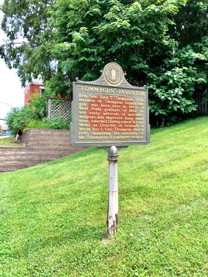 Historical Marker, Thompson (Southgate) House, 3rd Street,… 