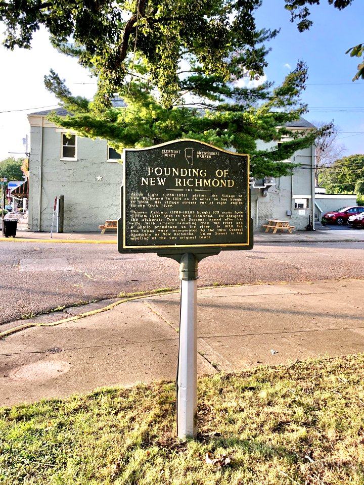 Founding of New Richmond Historical Marker, Front Street, … 