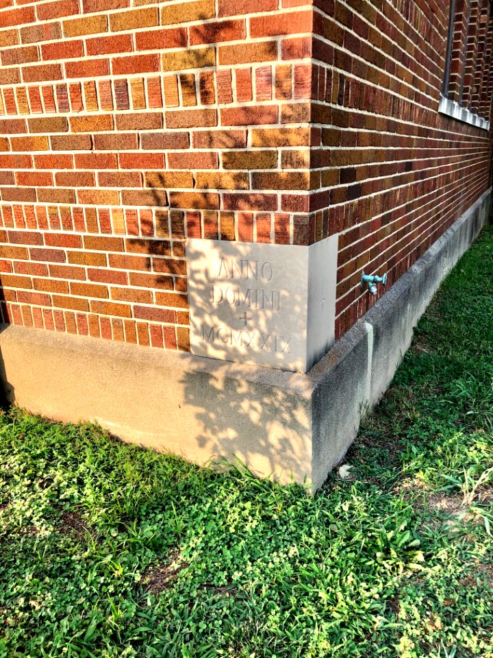 Cornerstone, Light-Ashburn Memorial Building (Old St. Pete… 