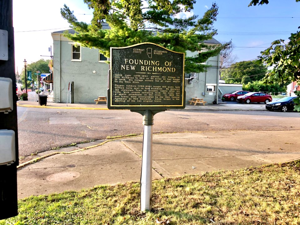 Founding of New Richmond Historical Marker, Front Street, … 