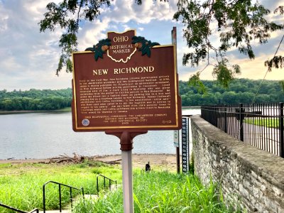 New Richmond Historical Marker, Front Street, New Richmond… 