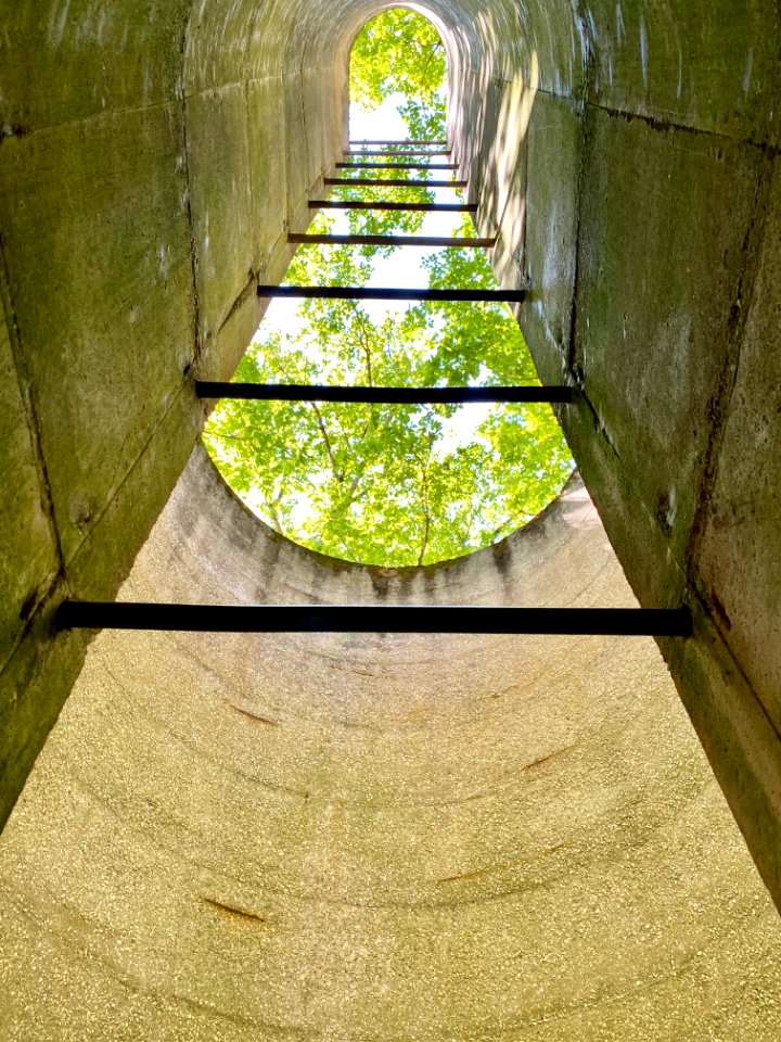 Silo, French Broad River Access Area, Barnard, NC 