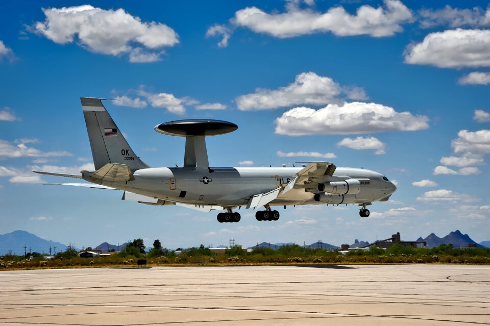 Air force military airplane