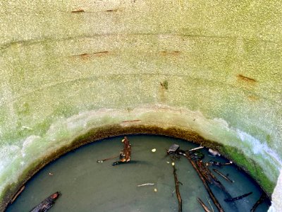 Silo, French Broad River Access Area, Barnard, NC 