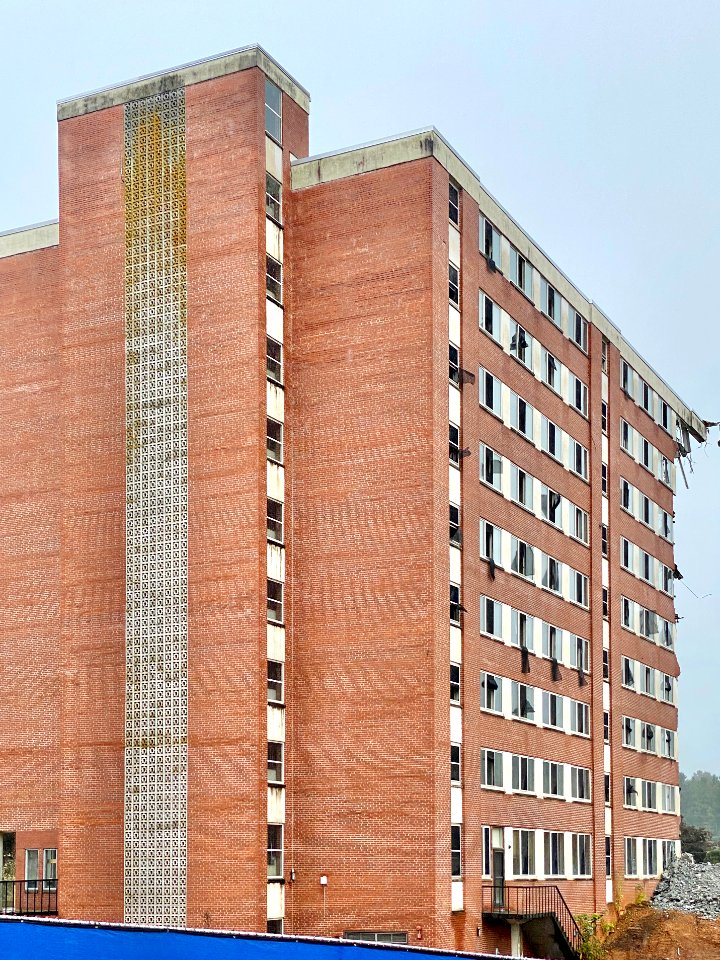 Edyth Walker Residence Hall Demolition, Western Carolina U… 