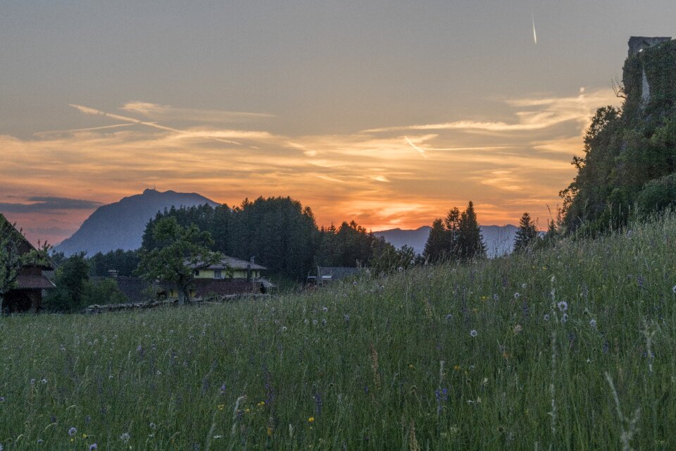 Abendstimmung landscape evening