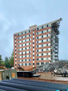 Edyth Walker Residence Hall Demolition, Western Carolina U… 