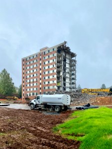 Edyth Walker Residence Hall Demolition, Western Carolina U… 