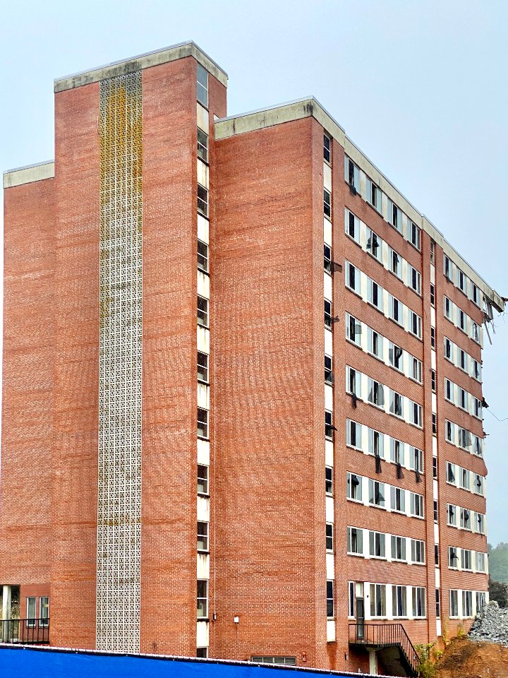 Edyth Walker Residence Hall Demolition, Western Carolina U… 