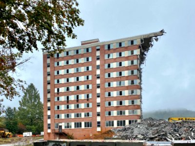 Edyth Walker Residence Hall Demolition, Western Carolina U… photo